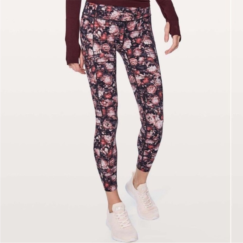 Lululemon Fast & Free 7/8 Tight II *Nulux 25" Sz6